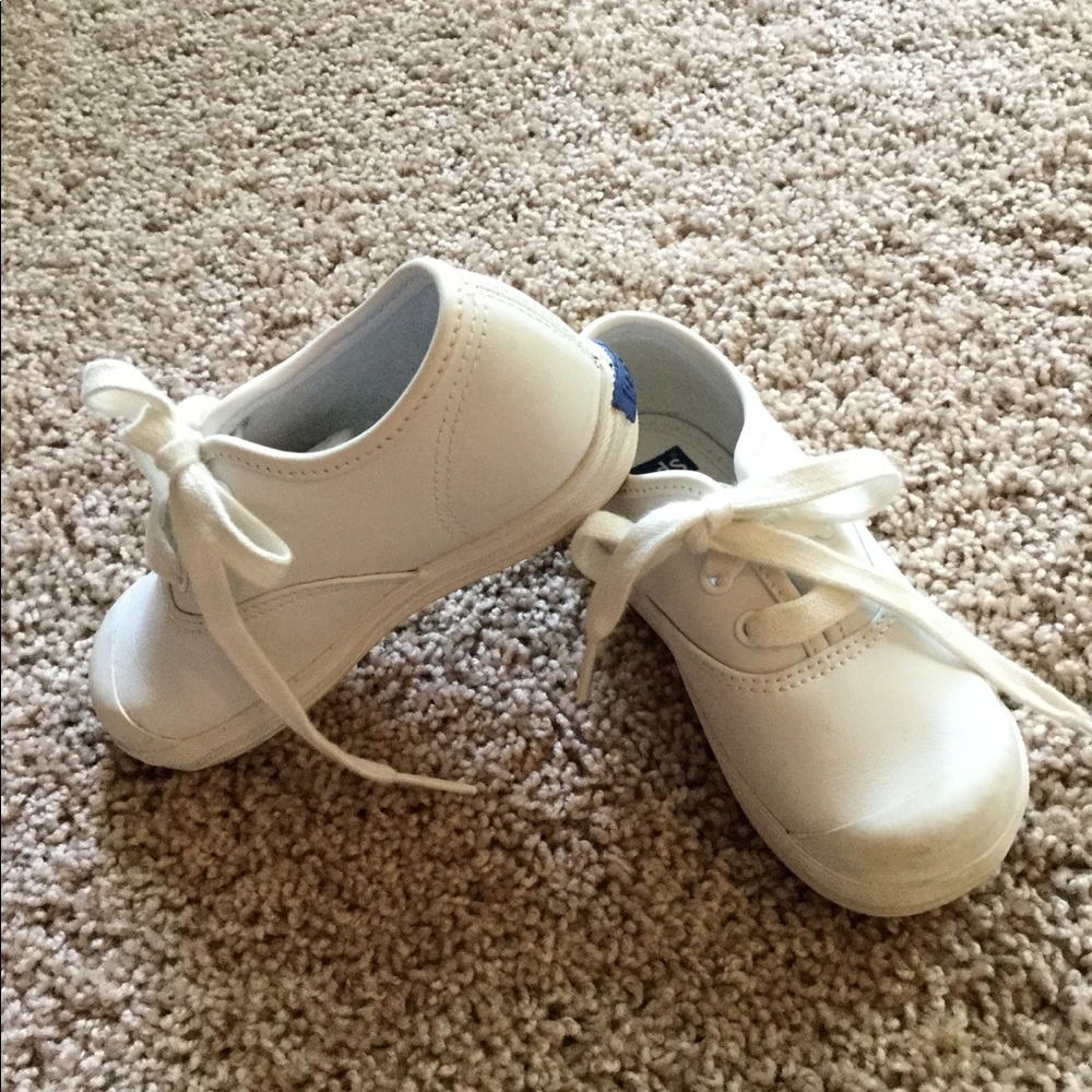 NWOT toddler Keds white shoes